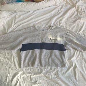 VINTAGE CROPPED CHAMPION HOODIE